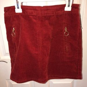 Forever 21 Small Rust colored skirt